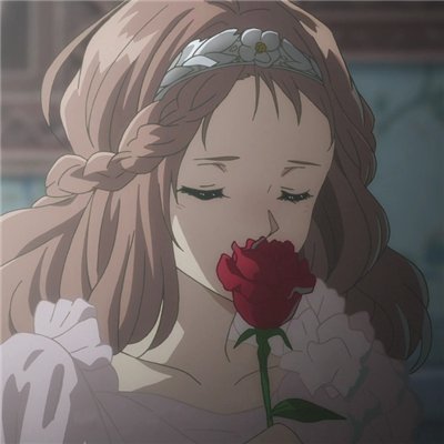 微信简洁文艺风二次元女生头像