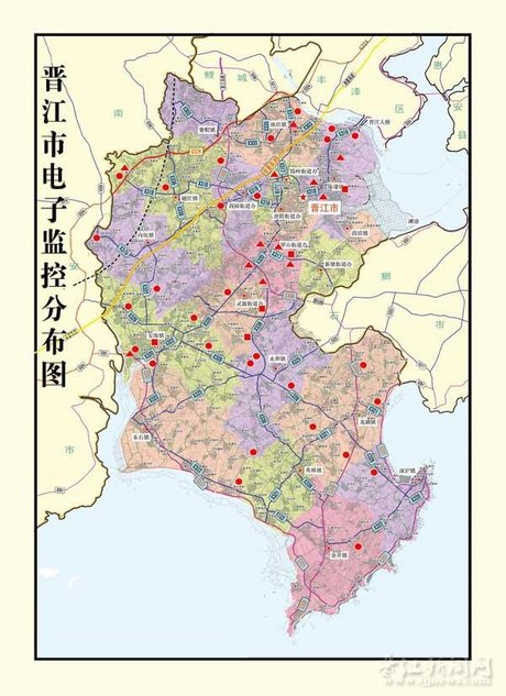 晋江市地图_360图片