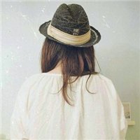戴帽子的 背影qq头像_ 女生头像_qq魔法师