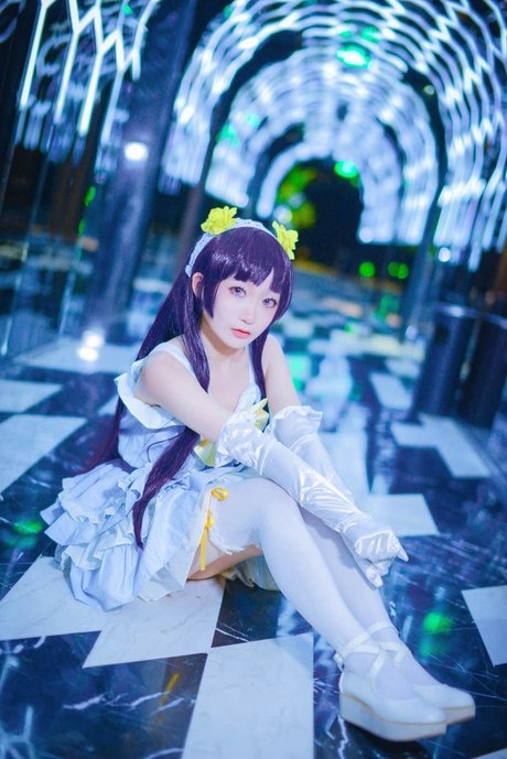 白丝萝莉姬旦soloist五更琉璃同人cosplay图片