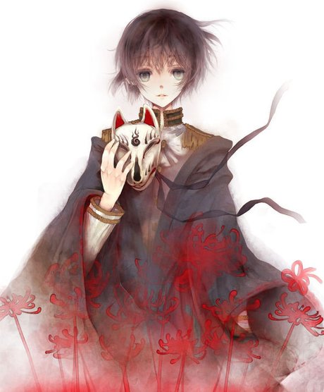 狐狸面具动漫男头像_360图片