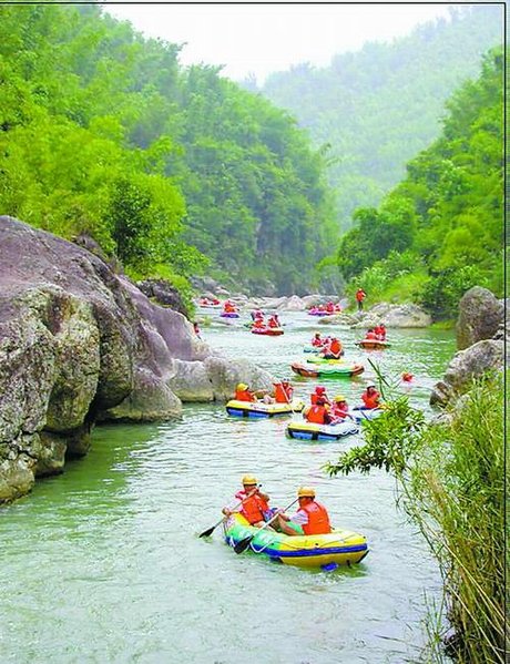 岑溪白霜涧 风景区