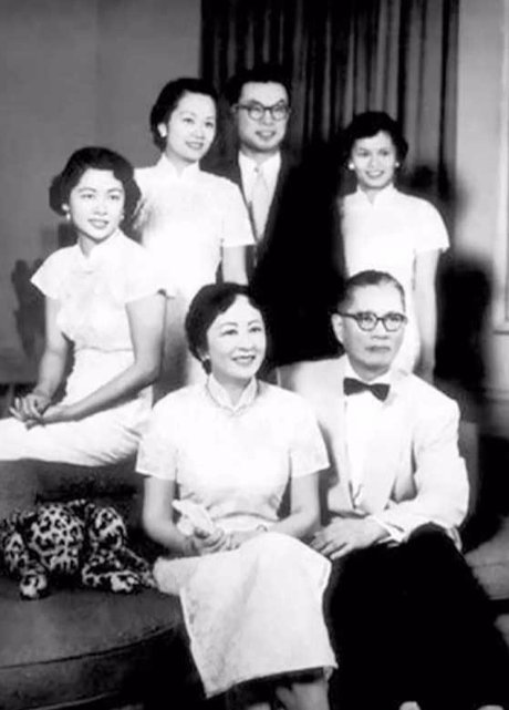宋子文的三个女儿,个个美艳动人,孝顺懂事