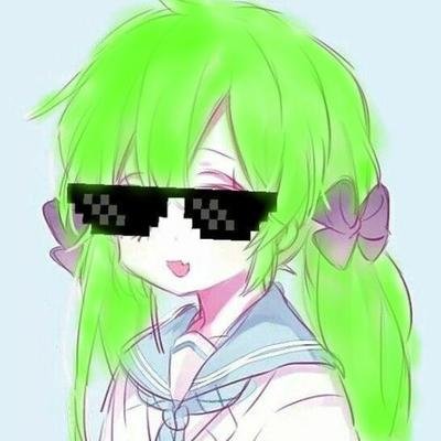 绿色头发的女生头像动漫 人物图片女生头像女生