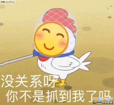 没关系呀你不是抓到我了吗表情包
