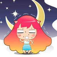 蠢萌动漫 女生头像 蠢萌小女生 呆呆的很 可爱因