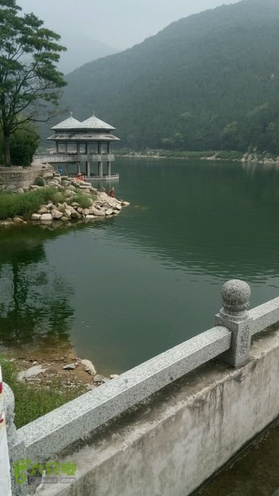 泰山天外 村龙潭水库傲莱峰扇子崖环线 龙潭水库