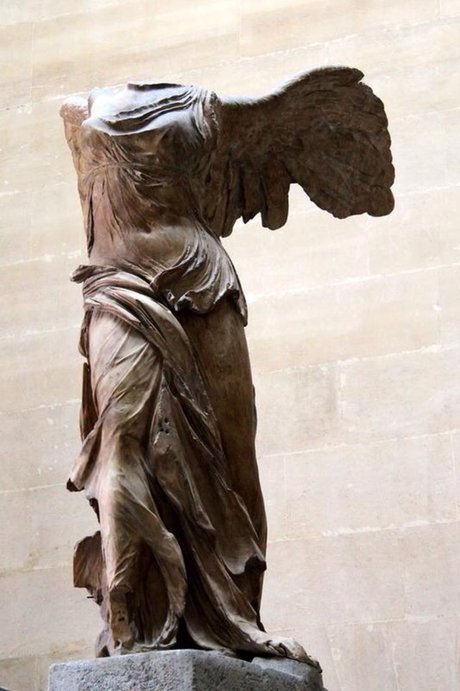 卢浮宫镇馆之宝:胜利女神 《萨莫特拉斯的…   堆糖,美图壁纸兴趣社区