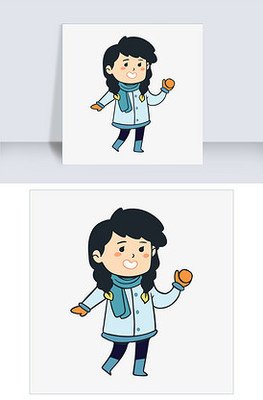 下雪卡通图 360图片