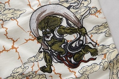 日本风神雷神纹身 360图片
