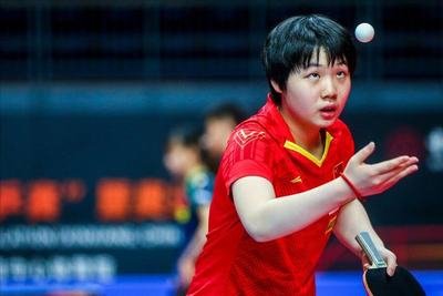 樊振东、孙颖莎获得釜山世乒赛团体赛最佳男、女运动员