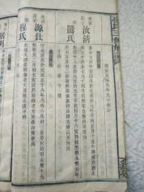 孙氏迀湘支脉三修通谱,民国中叶精刊,共四厚册