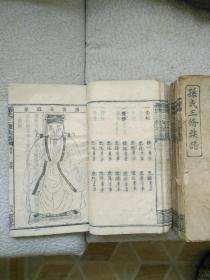 孙氏迀湘支脉三修通谱,民国中叶精刊,共四厚册