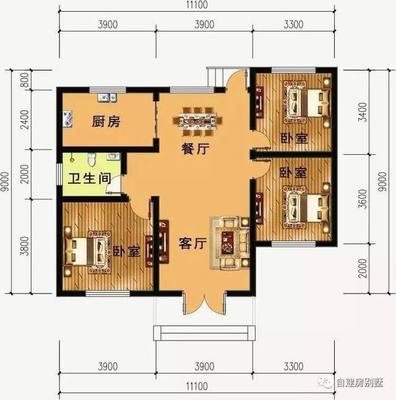 房子格局平面图