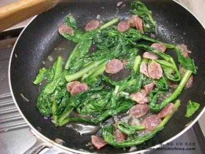 爆炒香肠做法大全家常