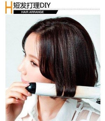 diy短发卷发不用卷发棒