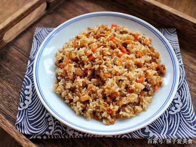 肉末香菇炒饭