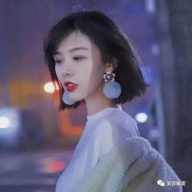 韩式齐肩短发直发