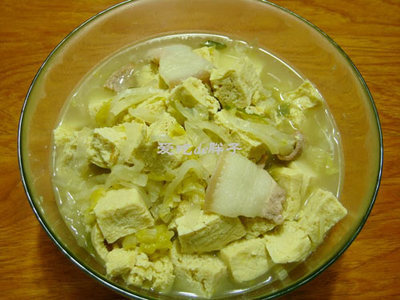 五花肉冻豆腐做法大全家常