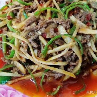 炒牛肉丝的做法大全家常