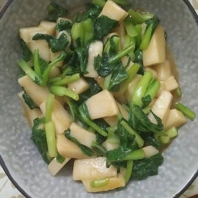 青菜年糕的做法大全家常