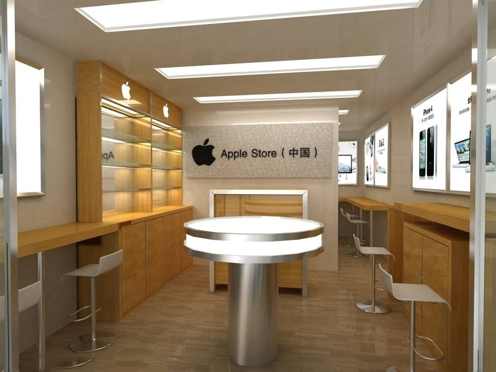 苹果旗舰店装修效果图