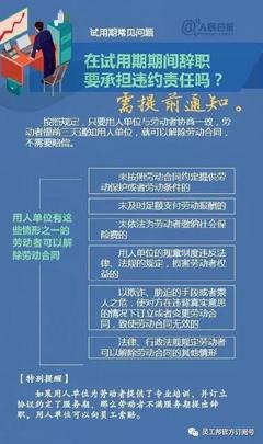 员工试用期规定