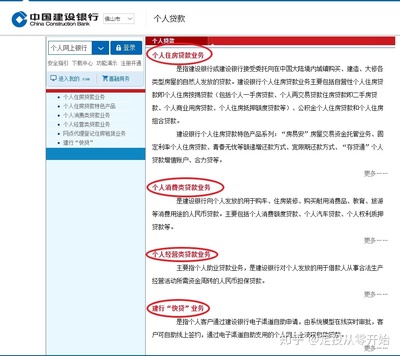 建行个人信用贷款利率