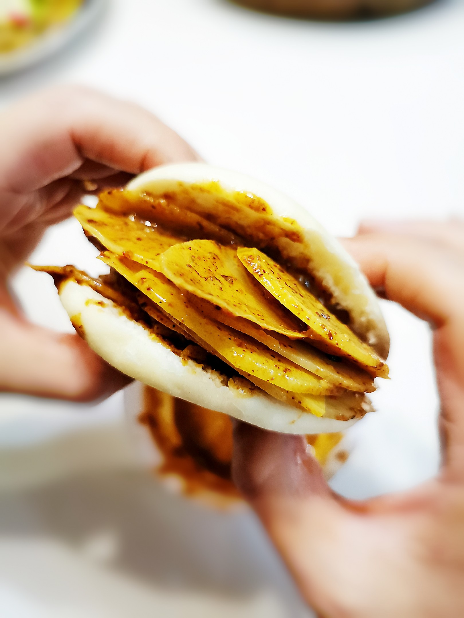 土豆片加馍