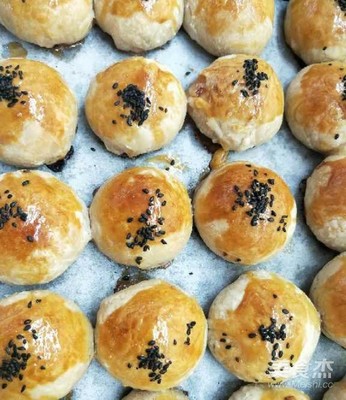 烤箱肉棋子烧饼的制作方法