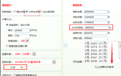 120万贷款30年