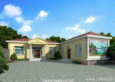 农村三间瓦房设计图