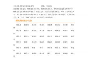 顾姓男孩名字霸气