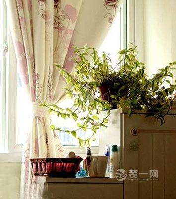 观音放在了厨房正对面
