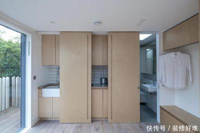 门一打开就看到橱柜
