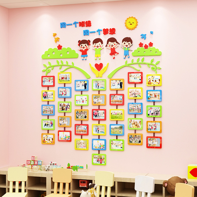 幼儿园教室墙面布置