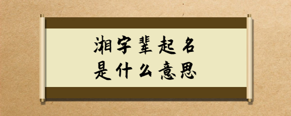 维字起名