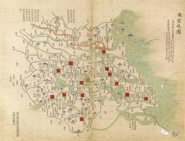 南京城地图