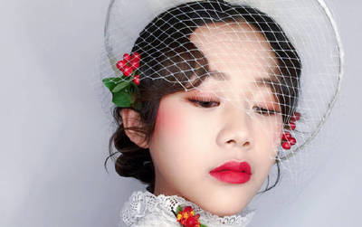 学做化妆师