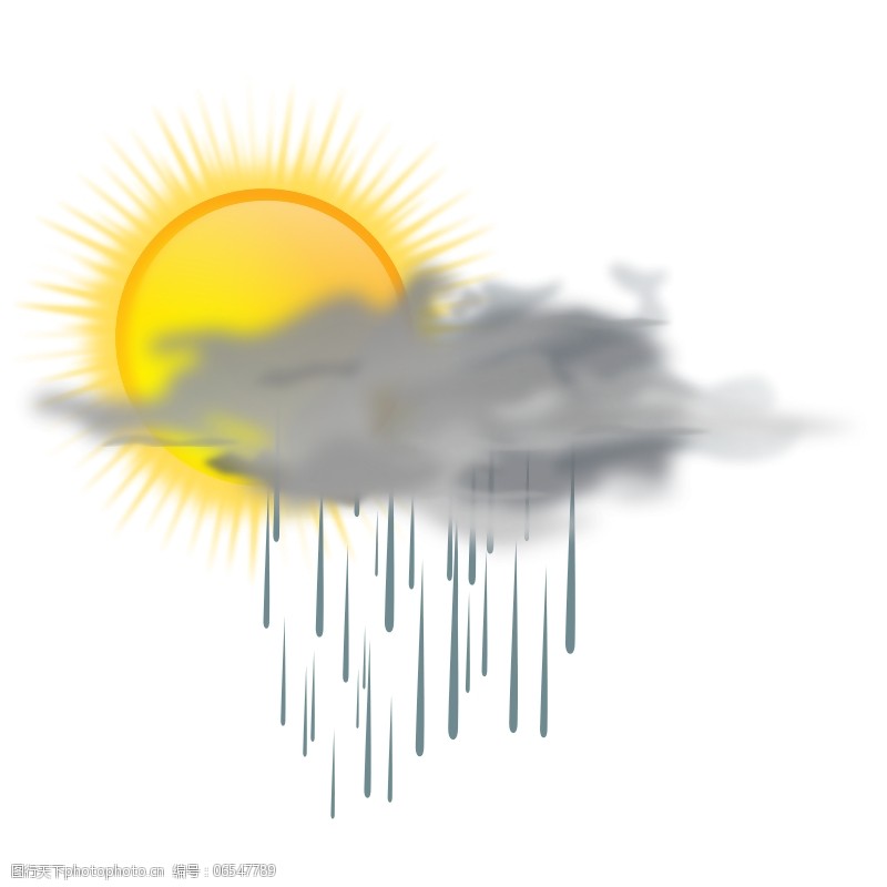 有时候晴天或有阳光普照时也会下雨,为什么会产生这种“太阳雨”的天气现象?