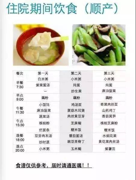 产后 坐月子食谱