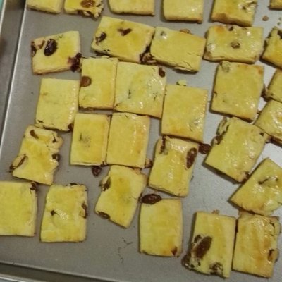 葡萄干饼干的制作方法