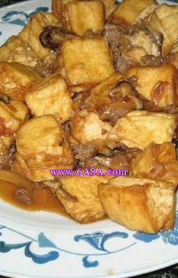 豆腐煮瘦肉的做法大全家常