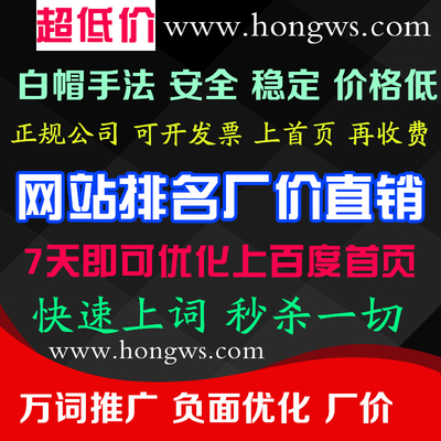 网站秒收录百度seo优化快速排名上万关键词霸屏首页口碑优化