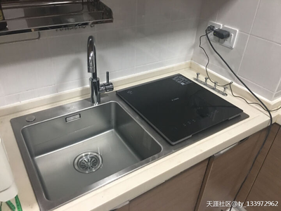 拆掉部分橱柜