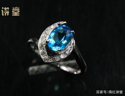 蓝色托帕石寓意