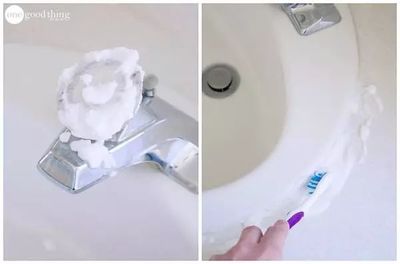 牙刷头里污垢怎么去除
