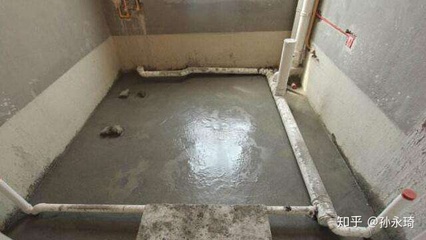 下沉式卫生间水管安装