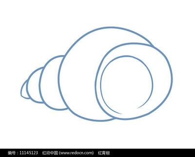 海螺怎么画简笔画图片大全集