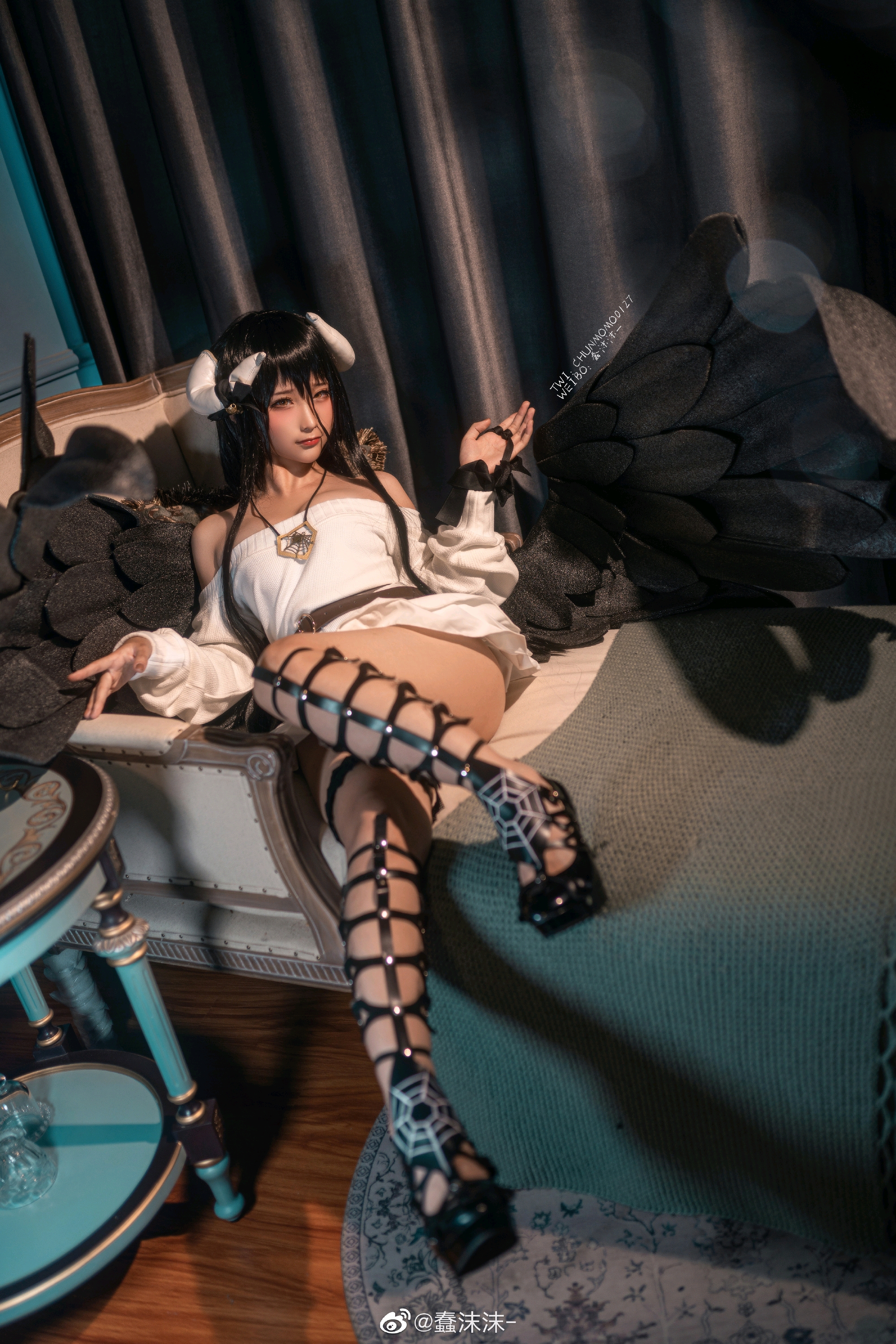 蠢沫沫小恶魔cos